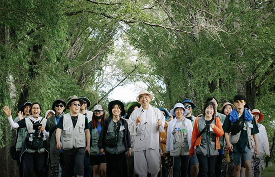 Jungto Society members in service